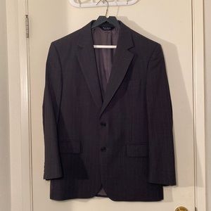 Jos. A. Bank charcoal pinstripe suit - Classic fit
